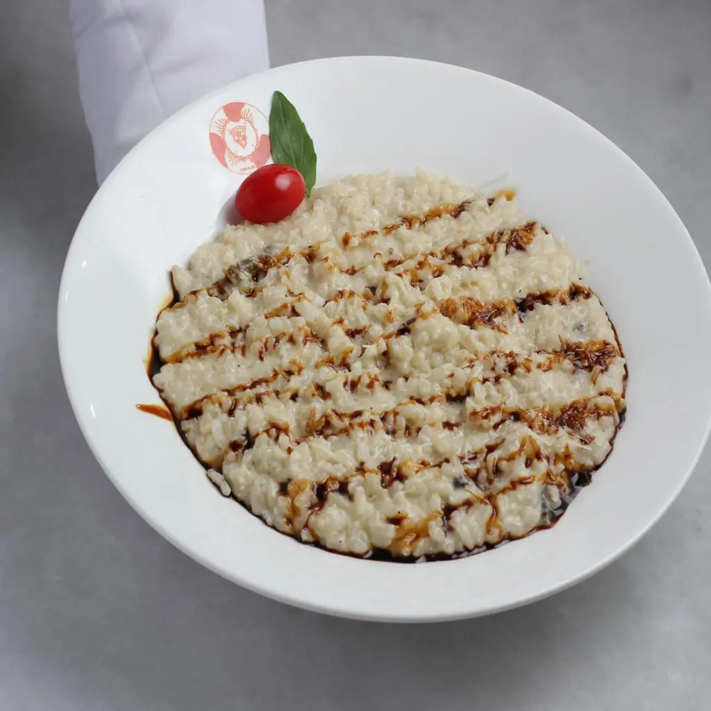 Mushroom Risotto with Chicken